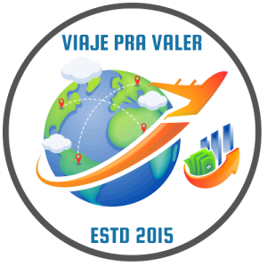 Logo do Viaje pra Valer